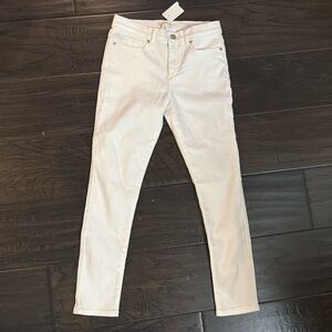 NWT- crewcuts( by J.Crew) white jeans size 12, true to size